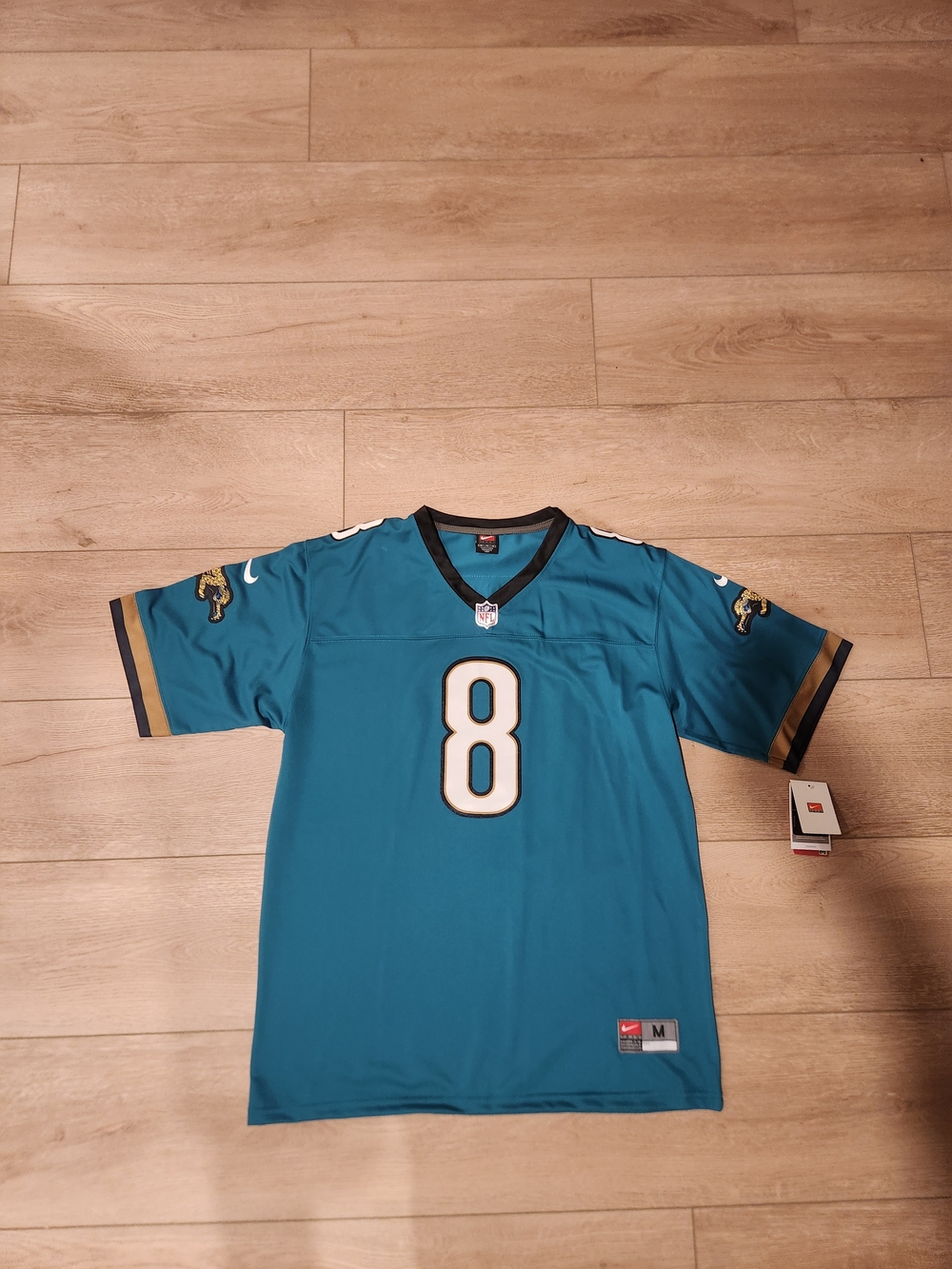 Vintage Y2K Jacksonville Jaguars Mark Brunell Embroidered Mens Size Medium Jerse